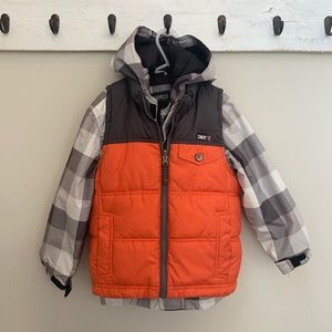 Boy’s winter jacket and vest.